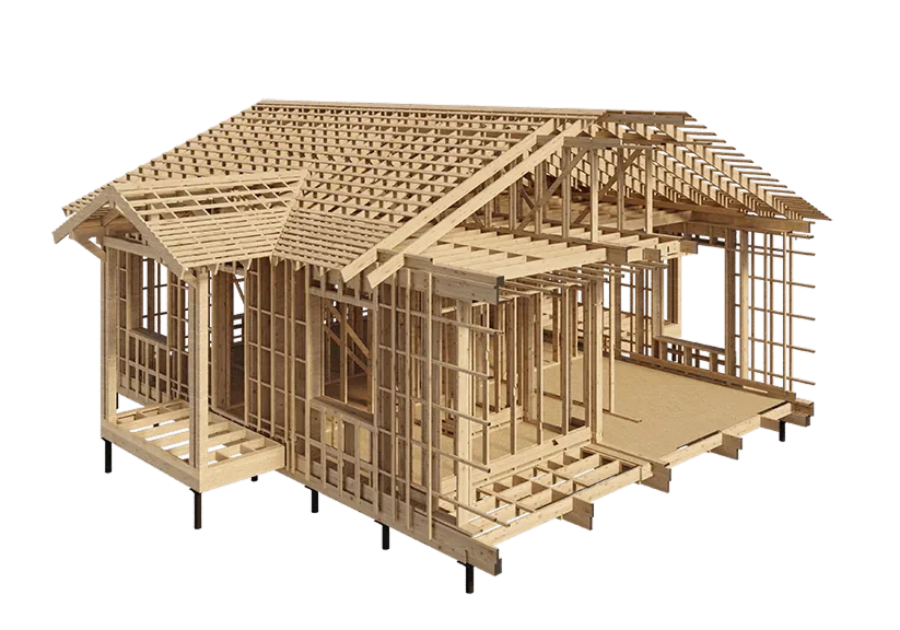 Преднапиленный каркас